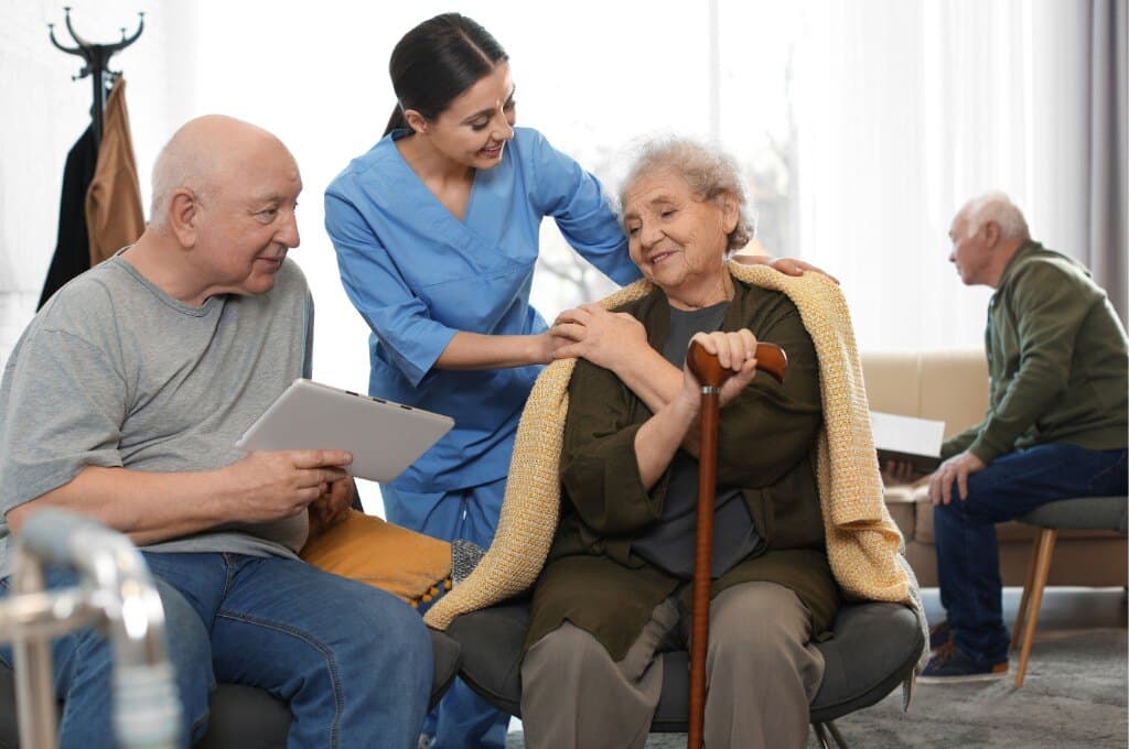 Adult day services participants and caregivers